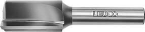 Router Bits with solid carbide body - face cutting
