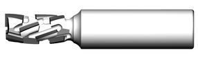 High-Performance Shank-Type Cutters CM DP Nesting - Z=3+3